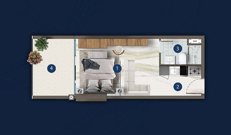 London-Gate-Dubai-Maritime-City-Studio-Floor-Plan